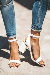 Hohle High Heel Sandalen